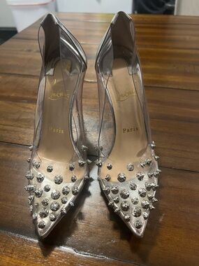 Christian Louboutin PVC Strass Heels size 36.5